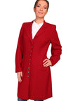 Wool Crepe Frock Coat - 788619