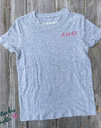 Ariat Girls Cactus Rose Tee - Heather Grey