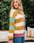 Isabelle Ribbed Edge Casual Sweater