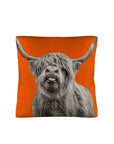 Silly HIghland Throw Pillow Case Made in America