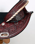 Hilason Western Horse Treeless Trail Barrel Saddle American Leather