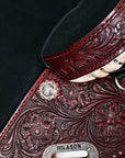 Hilason Western Horse Treeless Trail Barrel Saddle American Leather