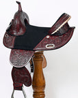 Hilason Western Horse Treeless Trail Barrel Saddle American Leather
