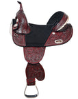Hilason Western Horse Treeless Trail Barrel Saddle American Leather