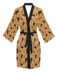 Lucky Western Women's Lounge Kimono Robe