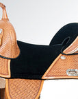 Hilason Western Horse Treeless Trail Barrel Saddle American Leather