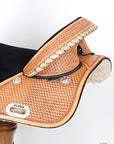 Hilason Western Horse Treeless Trail Barrel Saddle American Leather