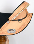 Hilason Western Horse Treeless Trail Saddle Genuine American Leather