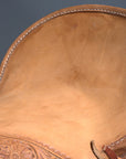 Hilason Classic Series Hand-Made Rodeo Bronc American Leather Saddle