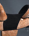 Hilason Western Horse Treeless Trail Barrel Saddle American Leather