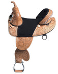 Hilason Western Horse Treeless Trail Barrel Saddle American Leather
