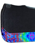 HILASON 31 In X 30 In Western Horse 100% Wool Felt Saddle Pad