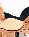 Western Horse Saddle American Leather Flex Trail Barrel Hilason