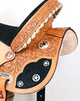 Western Horse Saddle American Leather Flex Trail Barrel Hilason
