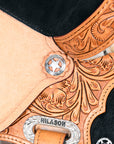 Western Horse Saddle American Leather Flex Trail Barrel Hilason