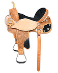 Western Horse Saddle American Leather Flex Trail Barrel Hilason