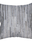Hilason Cowhide Leather Hair-On Patchwork Cushion Pillow Cover