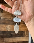 Golden hills necklace lariat