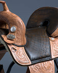 Hilason Western Horse Treeless Trail Barrel Saddle American Leather