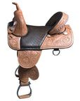 Hilason Western Horse Treeless Trail Barrel Saddle American Leather