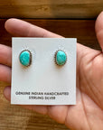 Royston turquoise necklace lariat and earrings set