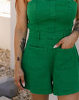 The Millie Denim Romper