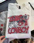 Tears Of a Cowboy TEE or CREWNECK