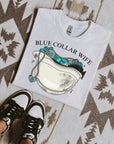 Blue Collar Wife (Hard Hat) TEE or CREWNECK