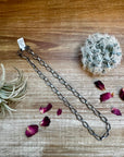 18 inch rope necklace - Sterling silver