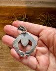Naja Pendant with Purple Spiny Oyster – Sterling Silver – Native Made by KB
