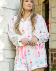 Milani Plus Size Pajama Set