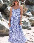 Coraline Floral Spaghetti Strap Maxi Dress