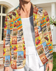 Men's Vintage Rodeo Poster Blazer