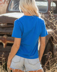 Sunflower Boots Western Fashion Tee