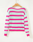 Stripe Round Neck Sweater