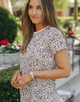 Emery Cheetah Print Top