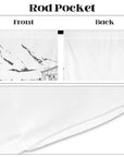 Cowboy Ranch Window Curtain 52"x63" Made in America