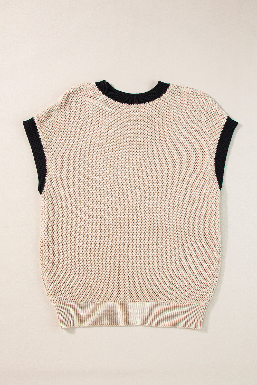 Inaya Beige Batwing Sleeve Sweater Top
