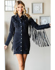Fringe Western Mini Dress