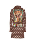 Cowgirl Says God Bless Women's Western Bath Robe