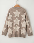 Star Cardigan with Pockets