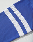 Varsity Stripe Drop Shoulder Sweatshirt