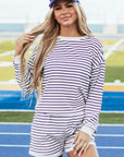 Madeline Textured Top and Shorts Set