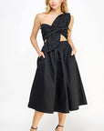 Knotted Bow Dress in color options
