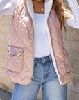 Fleece Lined Quilted Vest
