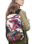 Skeleton Cowgirl Backpack