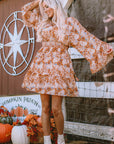 Allison Floral Smocked Waist Dress