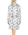 Ranch Life Women's Western Bath Robe