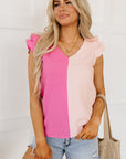Lillie Tiered Ruffled Sleeve Blouse