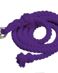 Cotton Lead Ropes - 10' with Bullsnap, Various Colors